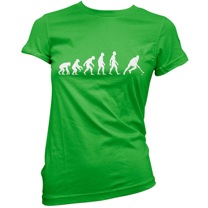 Evolution of Man Field Hockey T Shirt