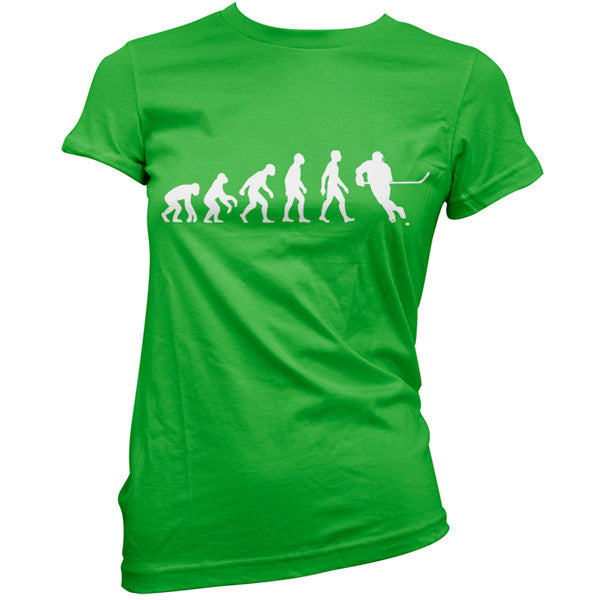 Evolution of Man Ice Hockey T Shirt