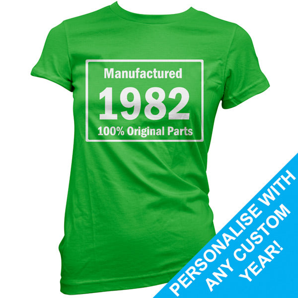 Custom Manufactured 100% original parts Birthday T Shirt