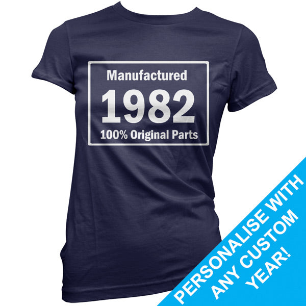 Custom Manufactured 100% original parts Birthday T Shirt