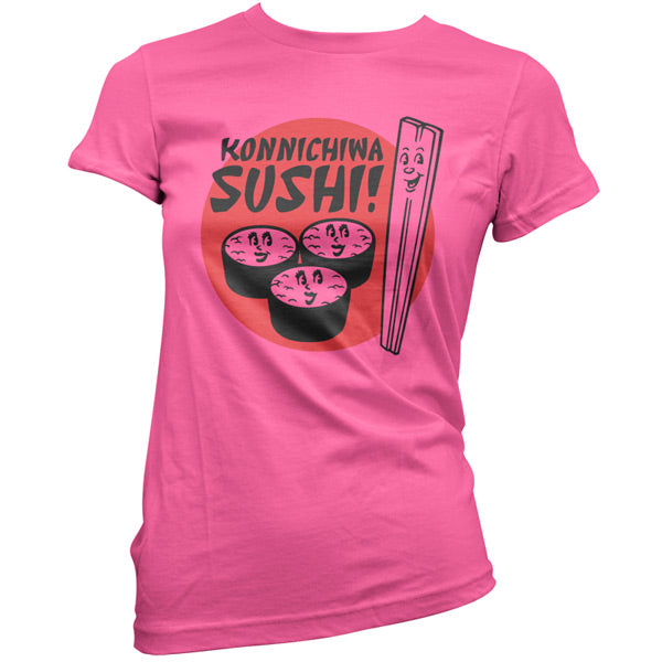 Konnichiwa Sushi T Shirt