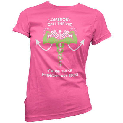 Call the Vet - These Pythons are Sick! T Shirt