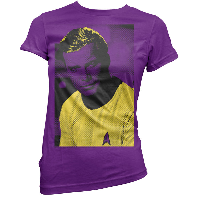 'Halftone' Kirk Star Trek T Shirt
