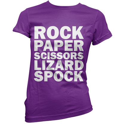 Rock paper scissors lizard spock T Shirt