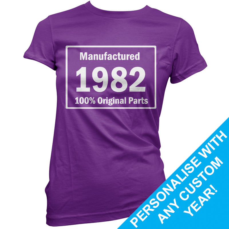 Custom Manufactured 100% original parts Birthday T Shirt