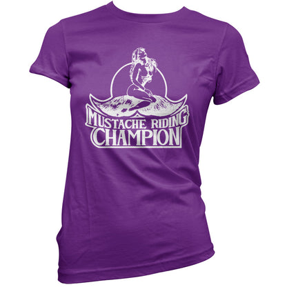 Moustache Riding Champion T Shirt