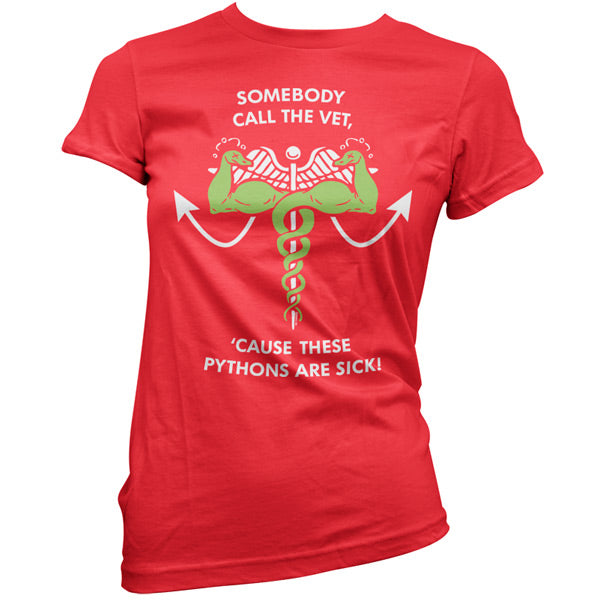 Call the Vet - These Pythons are Sick! T Shirt