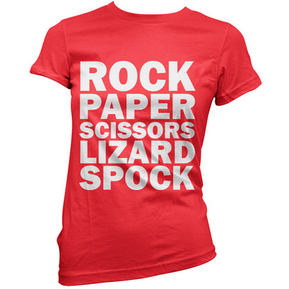 Rock paper scissors lizard spock T Shirt