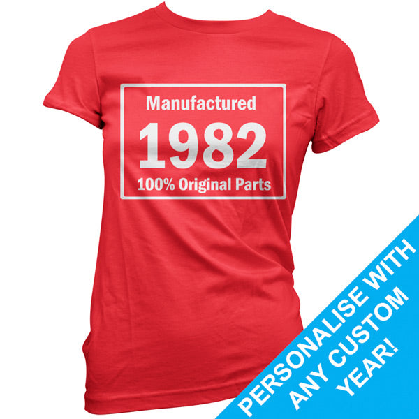 Custom Manufactured 100% original parts Birthday T Shirt