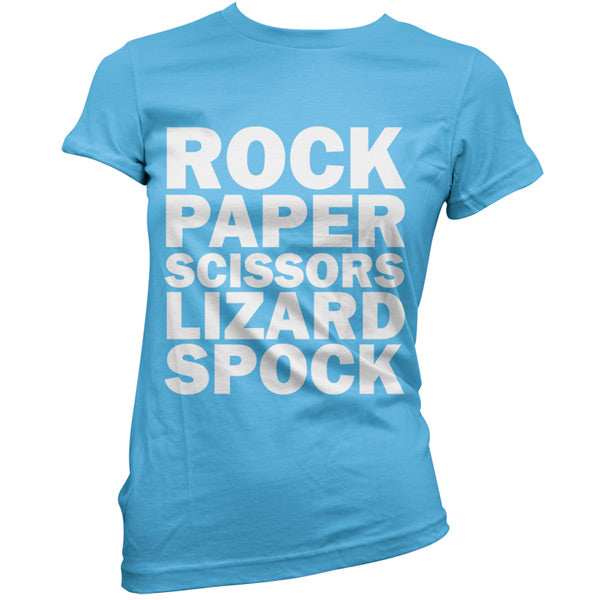 Rock paper scissors lizard spock T Shirt