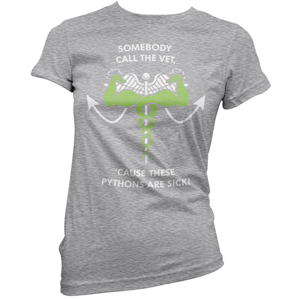 Call the Vet - These Pythons are Sick! T Shirt