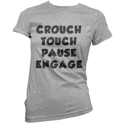 Crouch touch pause Engage Rugby T Shirt