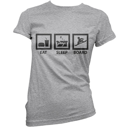 Eat Sleep Snowboarding T Shirt