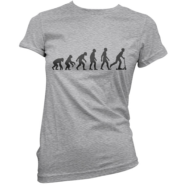 Evolution of Man Scooter Rider T Shirt