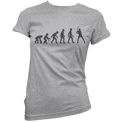 Evolution of Man Baseball T Shirt