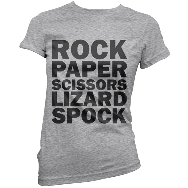 Rock paper scissors lizard spock T Shirt