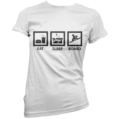 Eat Sleep Snowboarding T Shirt