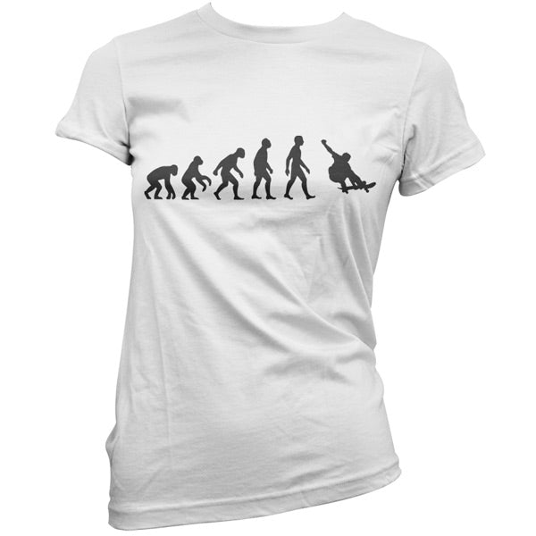 Evolution of Man Skateboarding T Shirt