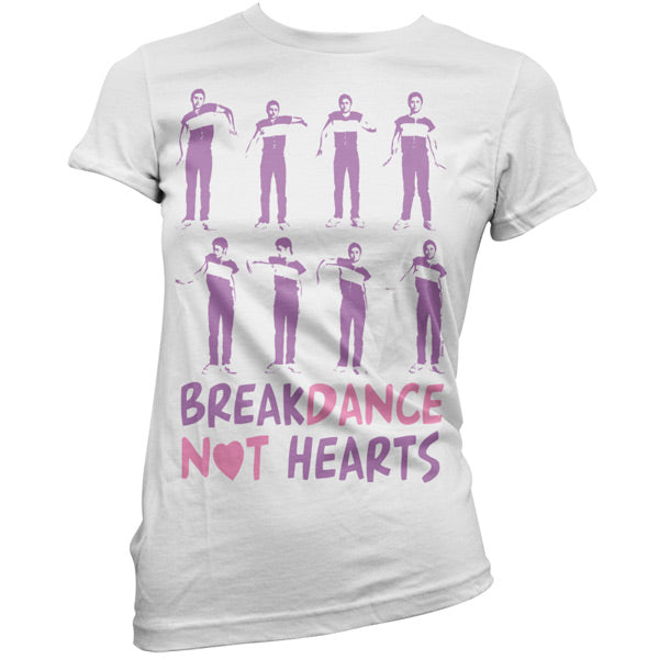 Breakdance Not Hearts T Shirt