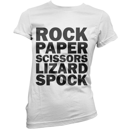 Rock paper scissors lizard spock T Shirt