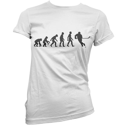 Evolution of Man Ice Hockey T Shirt