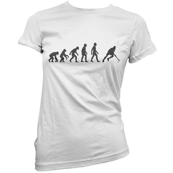 Evolution of Man Field Hockey T Shirt