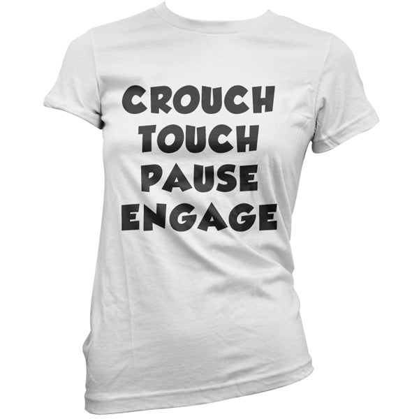 Crouch touch pause Engage Rugby T Shirt