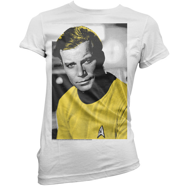 'Halftone' Kirk Star Trek T Shirt