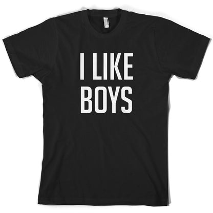 I Like Boys T Shirt