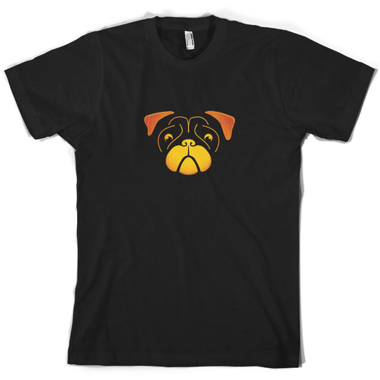 Pug Face Pumpkin Carving T Shirt