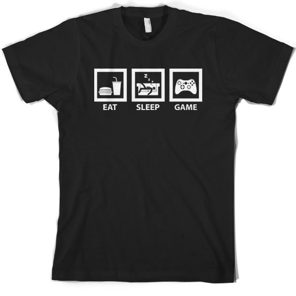 Eat Sleep Game T Shirt