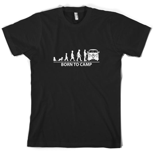 Born To Camp (Split Screen) T Shirt