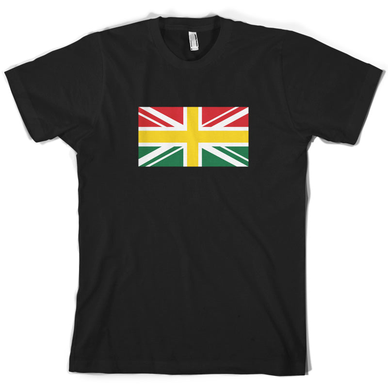 Ghanaian Union Jack Flag T Shirt