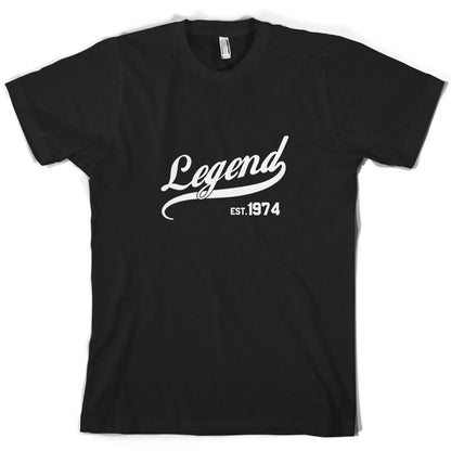 Legend Est 1974 T Shirt