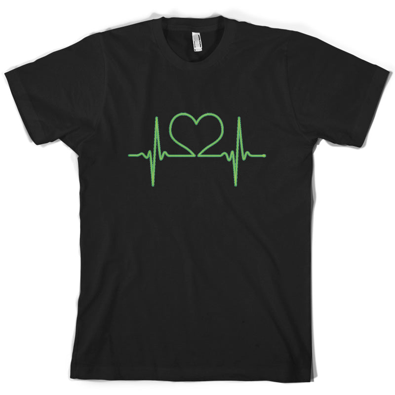 Heartbeat Heart T Shirt