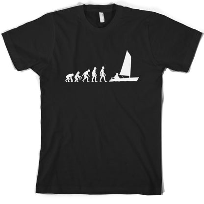 Evolution of Man Sailor / Sailing T Shirt