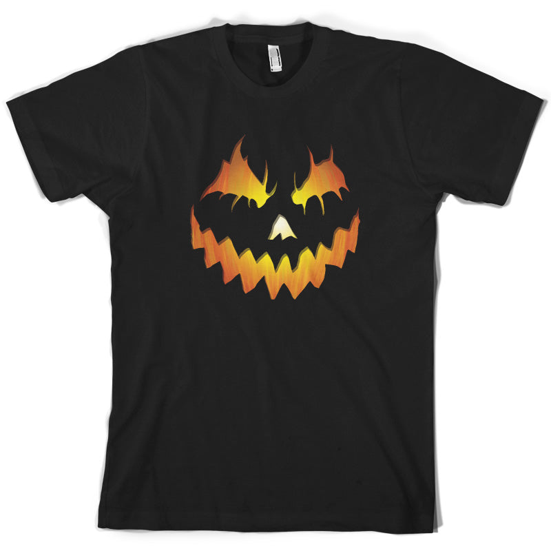 Halloween Pumpkin Face T Shirt