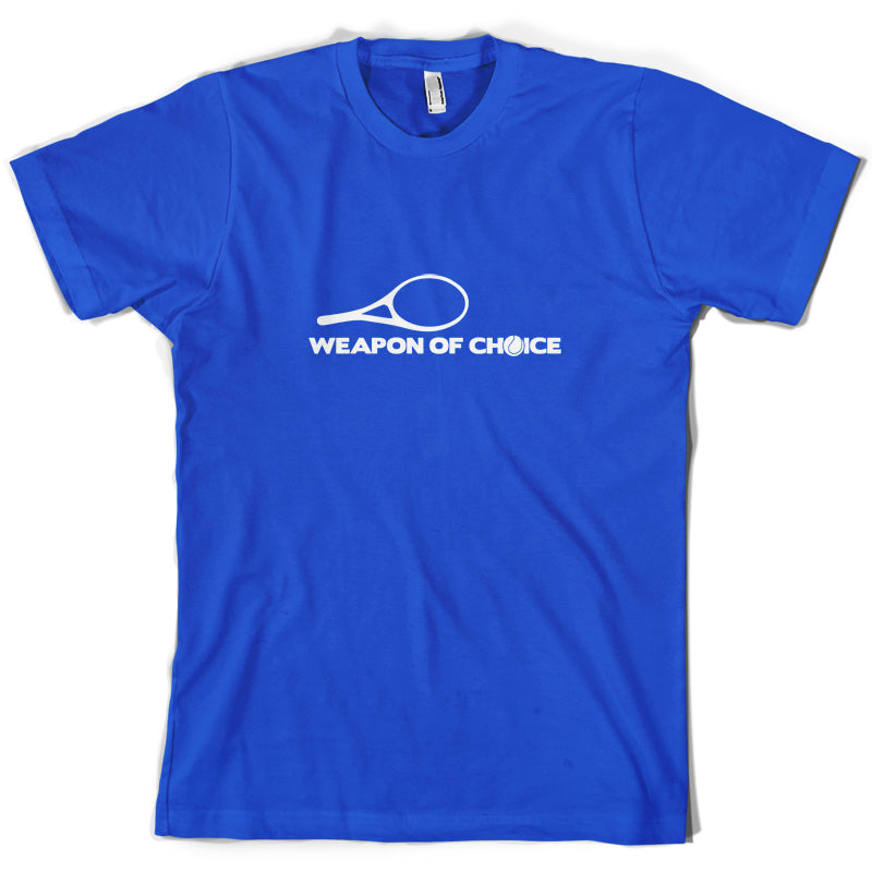 Weapon Of Choice Tennis T Shirt