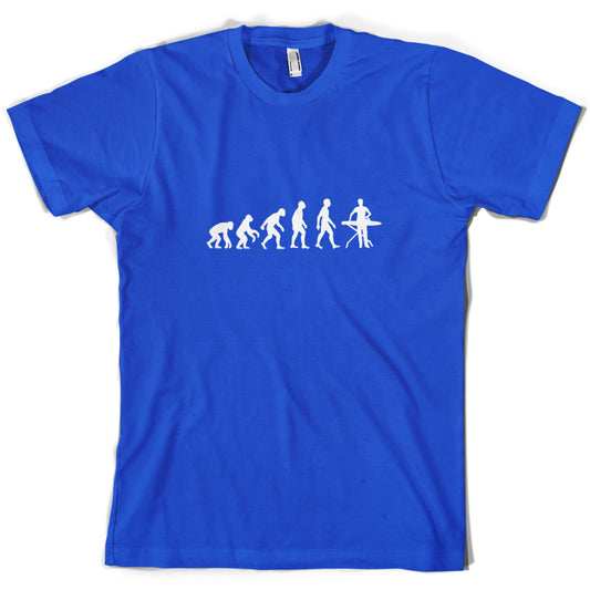 Evolution Of Man Ironing T Shirt