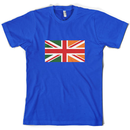 Irish Union Jack Flag T Shirt