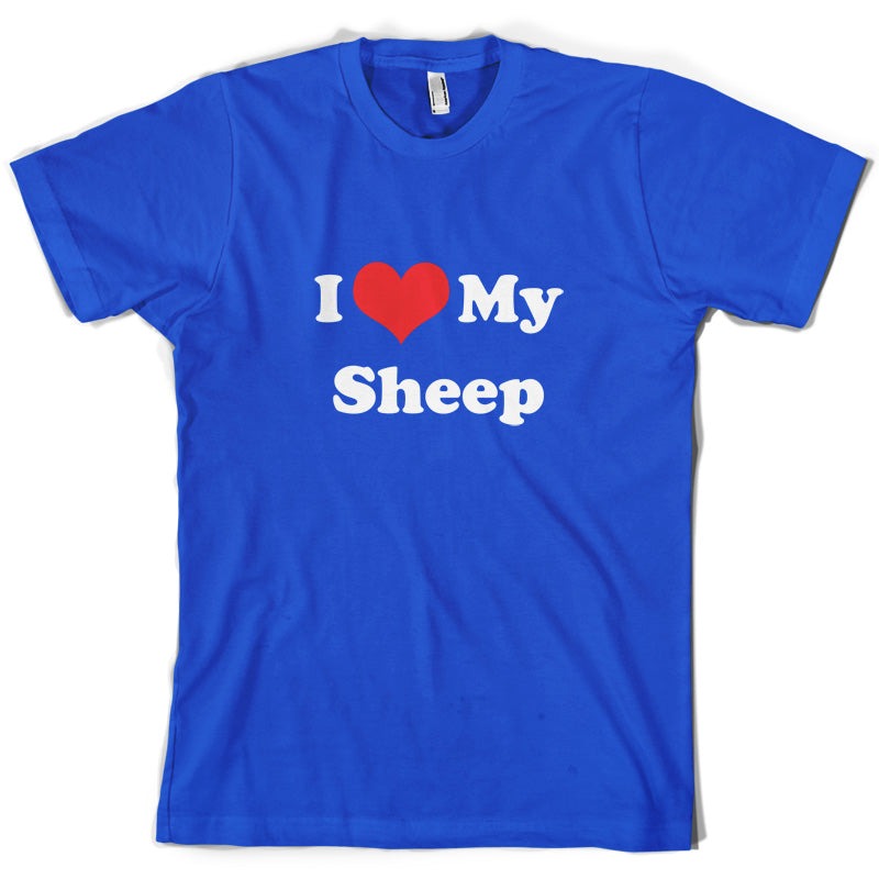 I Love My Sheep T Shirt