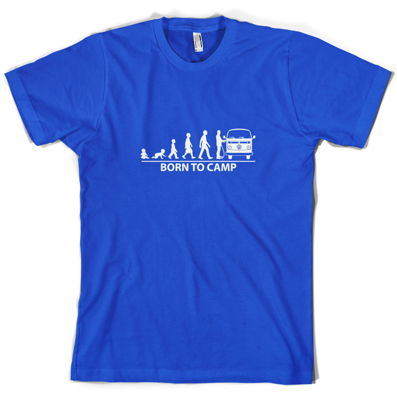 Born To Camp (Bay Window) T Shirt