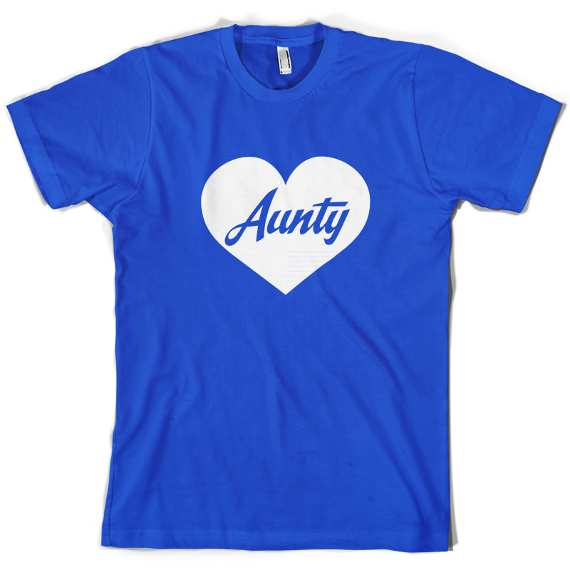 Heart Aunty T Shirt