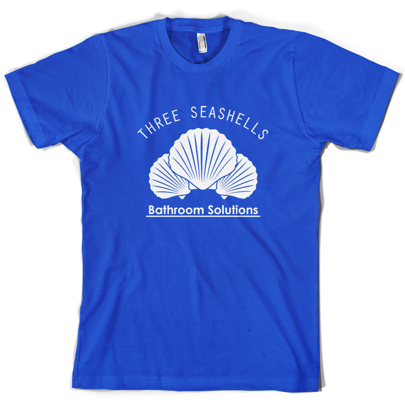 Three Seashells Bathroom Solutions T Shirt