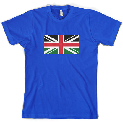 Kenya Union Jack Flag T Shirt