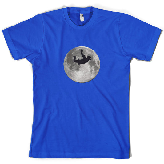 Sky Diving Moon T Shirt