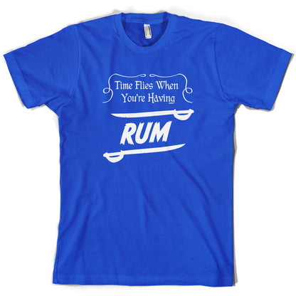 Time Flies When You're Having Rum T Shirt