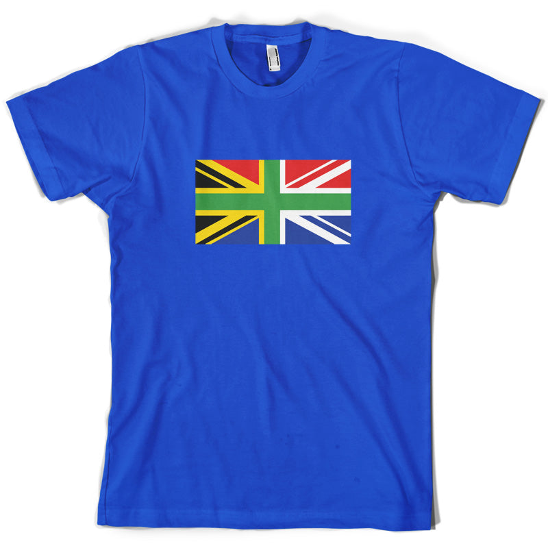 South African Union Jack Flag T Shirt