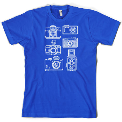 Vintage Cameras T Shirt