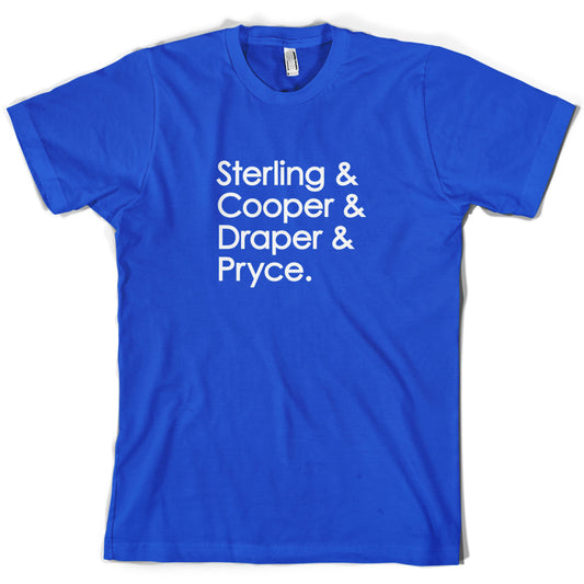 Sterling & Cooper & Draper & Pryce T Shirt